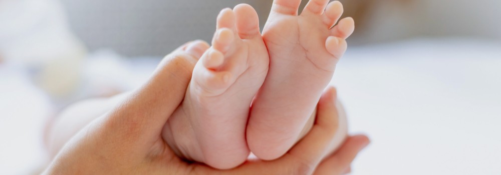 Pies de niño