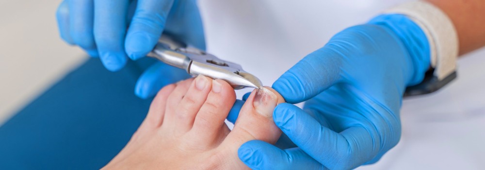 operación quirúrgica de pie