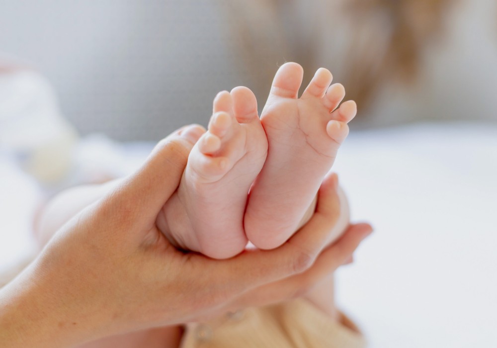 Pies de niño